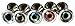 Brule 3-D Dumbbell Eyes (Combo1,S)