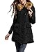 Soft Direct Women's Thickened Down Jacket (Most Wished &Gift Ideas) Black S