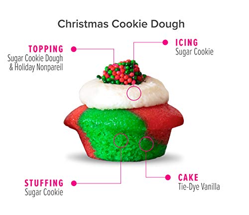 Baked by Melissa Christmas Cupcakes Collection - Christmas Cheer - Assorted Bite-Size Cupcakes (25 Cupcakes)