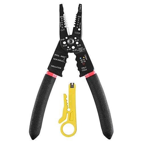 Solsop Multi-Tool Wire Stripper, Professional Wire Stripping Tool/Wire Cutter