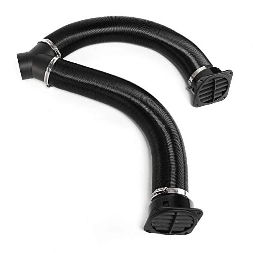 TANCHEN 2.95" Heater Pipe Duct + Warm Air Outlet For Diesel Heater Webasto Eberspacher - Thumbnail 4
