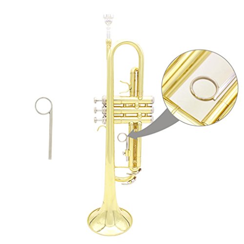 image for D DOLITY Trumpets Finger Ring 3rd Alloy Replacement Brass Instrument P