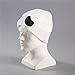 Moniku Team Skull Grunt Embroidered Beanie Knit Cap, White, One Size