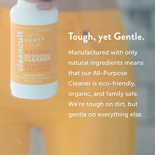 Natural All Purpose Cleaner That Actually Cleans! - Orange Zest Scent, Liquid Spray Cleaner, Safe for Kids and Pets, Safe for Skin, Great For All Households, Effective, 16 oz - by cleancult (1)
