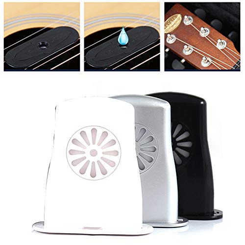 JYS365 Universal Guitar Ukulele Violin Humidity Music Instrument Maintenance Acoustic Humidifier Moisture Reservoir Black