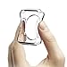 Apple Watch 2 Case 38mm, UMTELE Plated TPU Scratch-resistant Flexible Case Slim Lightweight Protective Bumper Cover for Apple Watch Series 1, Series 2, Crystal Clear
