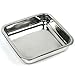 Happy Sales HSSSP-SQ1, 8 Inch Stainless Steel Cake Pan, Square