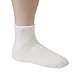 Diabetic Socks Womens Cotton 6-Pack Ankle White By DEBRA WEITZNER ankle/white womens 9-11