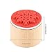 DECORA 6 Pieces Snowflake Floral Wooden Rubber Stamps for Card Making Scrapbooking and Crafts