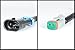Starkey Fog Light Wiring Adapters H10 to Deutsch Set