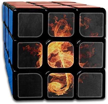 Rubiks Cube Floral Mandala Elephantt Customized Speed Cube 3x3 Smooth Magic Cube Puzzle Game Black
