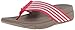 FitFlop Women's Surfa Flip-Flop, Raspberry/Clearwater, 5 M US
