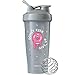 BlenderBottle Just for Fun Classic 28-Ounce Shaker Bottle, Donut Ever Give Up primary