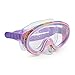 Candy Stone Mask Goggles For Kids by Bling2O - Anti Fog, No Leak, Non Slip and UV Protection - Pink Cove Colored Fun Water Accessory Covers Nose and Includes Hard Case