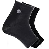 Challenge Toeless Yoga Socks w/Grippers - 2 pack (Sizes 6-12)