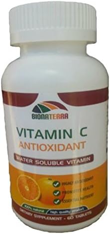 Bionaterra Vitamin C 500mg of Pure Vitamin C. Vitamin C as Sodium Ascorbate, Non-Acidic - Gentle on the Stomach, High quality comparable to Puritan's Pride