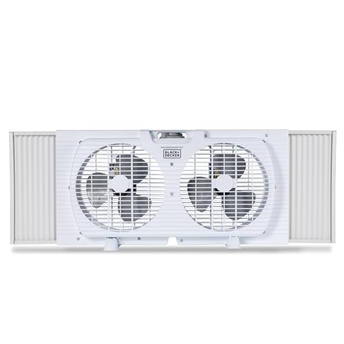 Black+Decker Dual Window Fan