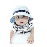 Ularmo® Baby Boy Girl Kid Spring Summer Pots Hat Cotton Sun Visor Caps (blue)