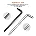 TACKLIFE Hex Key Allen Wrench Set, 26 Pcs SAE&METRIC Allen Wrench Set with Long Arm Ball End （3/64-3/8 in, 1.27-10mm), Heat-treated Chrome Vanadium Steel - HHW3A