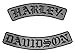 Harley-Davidson Embroidered H-D Script Emblem, 3X Size, 12 x 2.5 inch EM022757