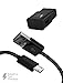 Samsung Galaxy S9 / Galaxy S8 / Note 8 / Fast Charger Type-C 2.0 Cable Kit by Ixir - ( Car Charger + Wall Charger + 2 Type-C Cable ) Fast Charging uses dual voltages for up to 50% faster charging!