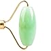 Elephant Tree Jade Roller for Facial Therapy Anti Aging 100% Natural Premium Jade Stone Roller - Handmade Face Massager Anti Wrinkle Jade Roller for Face