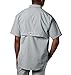 Columbia Men's Bahama II UPF 30 Short Sleeve PFG Fishing Shirt, Cool Grey, Small