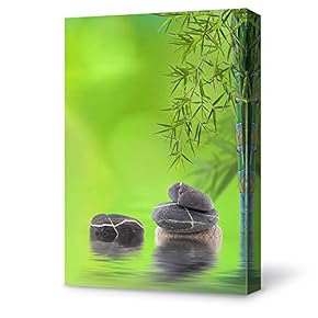 Canvas Wall Art for Living Room,Bedroom Home Artwork Paintings Cobblestone Ready to Hang - 12x18 inches