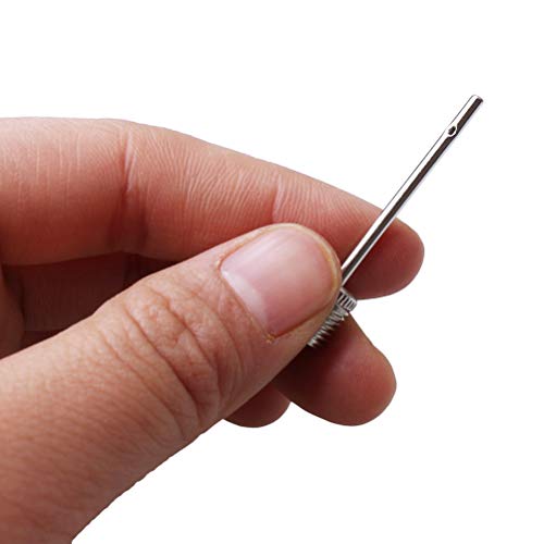 Color Scissor 30 Pieces Ball Pump Needle, Inflation Needles Inflating Air Pump Needles for Sports Ball