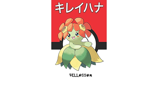 Bellossom キレイハナ Kireihana Joliflor Blubella Pokemon Notebook Blank Lined Journal Legends Lickitung Amazon Com Books