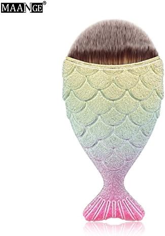 ITITI Mermaid Makeup Powder Blush Brushes Set Cosmetic Make Up Brush Tools Beauty
