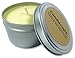 Candlecopia Nag Champa Strongly Scented Hand Poured Vegan Travel Tin Candle, 8 Ounce Tin (Egyptian Amber)