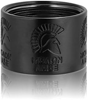 Thread Protector Molon Labe Black 1/2x28 fits 9mm 22lr by Backup Tactical