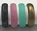 LiveLife Silicone Wedding Ring for Men & Women, 4 Packs & Singles Silicone Rubber Wedding Bands