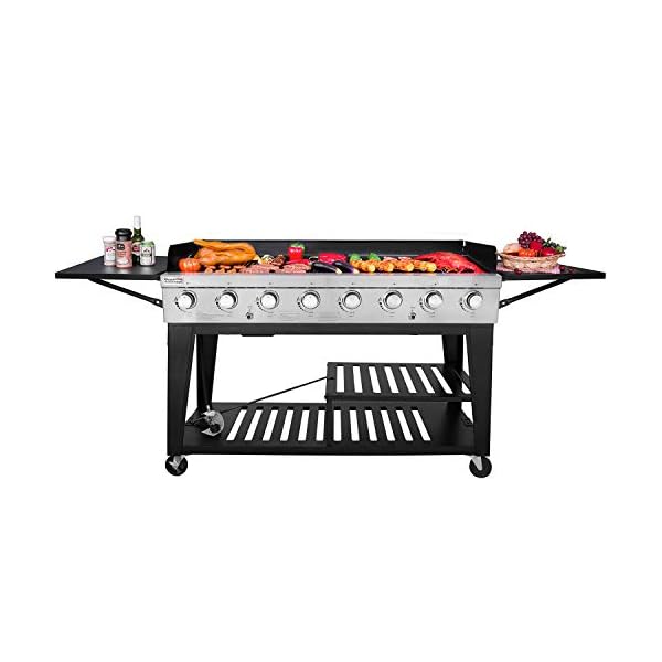 Royal-Gourmet-GB8000-8-Burner-Liquid-Propane-Event-Gas-Grill-BBQ-Picnic-or-Camping-Outdoor-Black