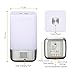 Wake Up Light Alarm Clock,GLIME Sunrise Simulation LED Bedside Lamp Clocks for Bedroom Touch Sensor Night Light with 7 Changing Colors 5 Natural Sounds 3 Brightness USB Rechargeable Reading Lamps