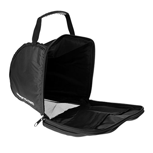 image for Prettyia Nylon Goalie Mask Bag Vented Padded Hockey Helmet Equipment B