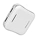 SINOELE Power Bank 10000mAh Mini Phone Battery Backup Portable Charger for iPhone,iPad,Samsung (White)
