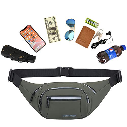 Waterdichte Bumbags voor Vrouwen Dames Mannen Bum Heuptas met Reflecterende Strip Fanny Packs voor Wandelen Reizen… - Image 6