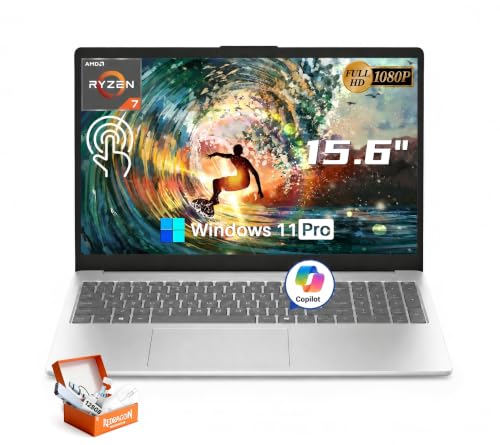 HP 15.6-inch Touchscreen Laptop