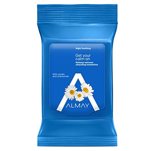 Almay Night Soothing Makeup Remover Cleansing Towelettes With Vanilla And Chamomille