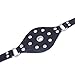 Inflatable Mouth Gag SM Bound Masks Latex Large Anti-Emetic Mouth Plug – Safe and Comfortable Head Harness Restraints Kit,Blackthumb 4