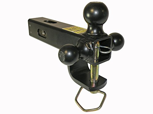 Cushioned 6-Way Multi-Hitch for 2-1/2 Inch Receivers