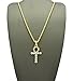 Fashion 21 Micro Pave Egyptian Ankh Cross Pendant 24