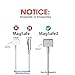 YHWSHINE 45W Power Adapter Charger T-Tip for MacBook Air 11-inch 13-inches A1436 A1466 A1435