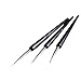Sankuwen 3PCs Tiny Acrylic Nail Art Design Decoration Pen Brush Painting Drawing Tool
