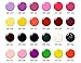 Orange Dipping Powder 1 Ounce (Added Vitamins) I.B.N Nail Dip Powder DIY Manicure, Light Weight and Firm, No Need UV LED Lamp Cured (DIP 042)