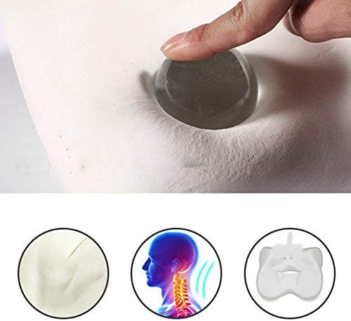 ZHYWJ Posture Therapy Car Neck Weepings Support Headrest Comfortable Soft Ergonomic Back Home [Pack of 2]