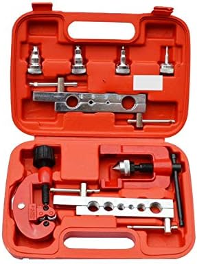 BlackUdragon 8pcs/set Metric and Inch Tube Expander Tool Air Conditioning Maintenance Tools Reamer Copper Pipe Tube Expander Tool