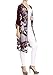 Anna-Kaci Womens Long Embroidered Lace Kimono Cardigan With Half Sleeves, Burgundy, Onesize